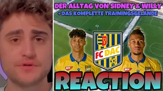 Eli reagiert auf „DER ALLTAG VON WILLY UND SIDNEY BEIM FC DAC!🔥“ + das Trainingsgelände😳👀 | ELIGELLA