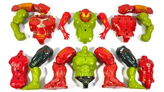 Assemble Toys Avengers, Hulk Smash vs Iron Buster vs ironman - Marvel Superhero Story