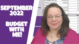 SEPTEMBER 2022 BUDGET SETUP | ZERO-BASED BUDGET | MONTHLY HOUSEHOLD BUDGET