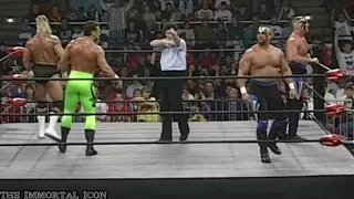 Sting and Lex Luger vs The Road Warriors