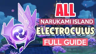 How to: GET ALL ELECTROCULUS COMPLETE GUIDE FULL TUTORIAL | Narukami Island | Genshin Impact