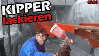 Der Kipper wird lackiert! | ENDLICH kommt Farbe ins Spiel! |  Erbedol | Stahlwerk ST 1008 | Mr. Moto