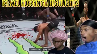 Clueless MMA Fans React to ISRAEL ADESANYA “Style Bender” HIGHLIGHTS