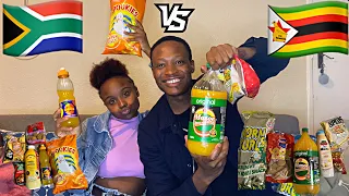 Zimbabwean snacks🇿🇼 VS South African snacks🇿🇦