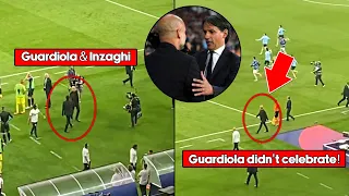 ❤️ Guardiola Refused to Celebrate and Went to Console Inzaghi