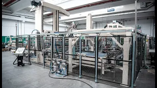 The new Automatic Palletizer made by All Glass