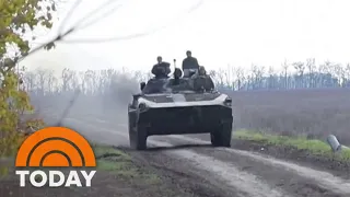 Russian Military Withdraws Troops From Kherson