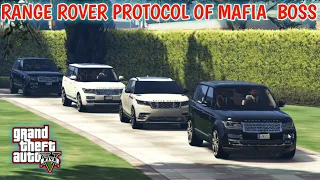 GTA 5 | Range Rover Protocol | Police Raid At Mafia's Base | Game Loverz