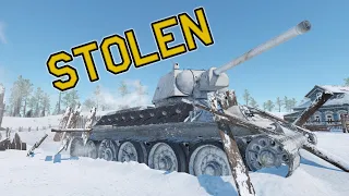 CAPTURED RUSSIAN BIAS - T 34 747 (r) in War Thunder - OddBawZ