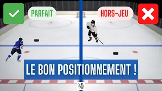 Comment bien se placer au hockey sur glace ?