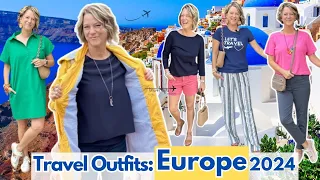 Travel Outfits for Summer 2024 (Europe Vacation Outfits)