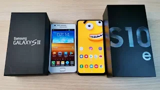 SAMSUNG GALAXY S2 VS GALAXY S10E - 8 ЛЕТ РАЗНИЦЫ! ЧТО ИЗМЕНИЛОСЬ?