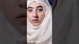 wanita cantik viral || rushna noor 😍 sholawat