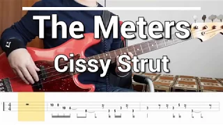 The Meters - Cissy Strut (Bass Cover) TABS