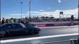 Street Outlaws NPK Team Attack Brandon James vs Lizzy Musi from Starting Line | Bradenton FL