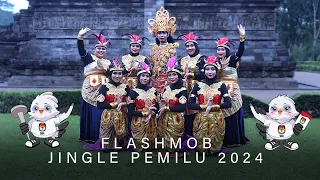 Flashmob Jingle Pemilu 2024 PPK dan PPS Kecamatan Plemahan