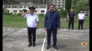 В высшей школе милиции МВД Абхазии прошло торжественное мероприятие.