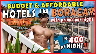 SUPER BUDGET & AFFORDABLE HOTELS IN BORACAY ( W/ PRICES PER NIGHT ) NA QUALITY!!