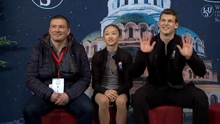 Audrey LU / Misha MITROFANOV - SP , World Junior Championships 2017-18