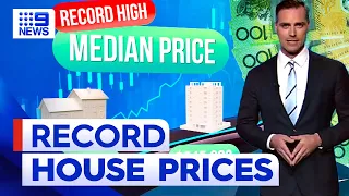 Brisbane house prices hit record high | 9 News Australia