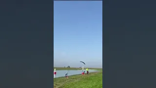 Shocking moment man falls to death during a skydiving competition for Putin