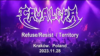 Cavalera - Refuse/Resist / Territory (Kraków 2023.11.28 Poland)