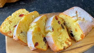 Recipe In 5 Minutes! You Will Make This Cake Every Day! Easy Quick Fruit Cake Recipe