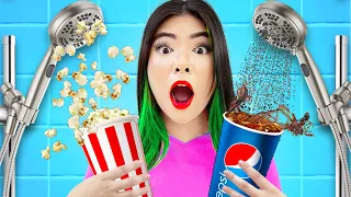 IF MY FAMILY WORKS AT THE MOVIE THEATER | 9 FUNNY SITUATION & CRAZY FAMILY MOMENT BY CRAFTY HACKS