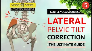 Yoga Hip Alignment | Part 5 | Fix you Lateral Pelvic Tilt | Yoga Anatomy Course