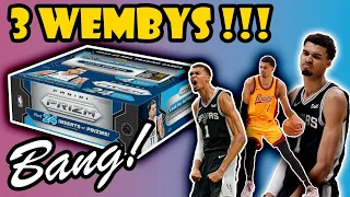 🔥🔥🔥 2023-24 Panini Prizm NBA Basketball Retail Box Review (3 WEMBYS!!!)