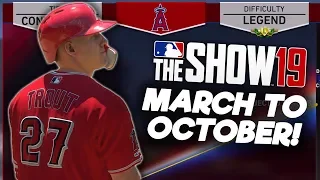 LEGEND DIFFICULTY Angels March to October #1 | MLB The Show 19