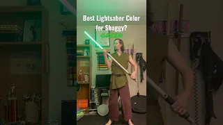 What Color is Shaggy’s Lightsaber?