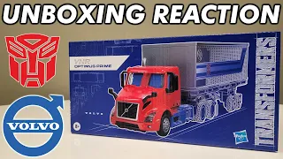 Unboxing and Reaction: VNR Volvo Optimus Prime (Amazon Prime in disguise!)