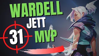 TSM FTX WARDELL SMOOTH 31 ELIMS MVP JETT GAMEPLAY ON BREEZE | VALORANT