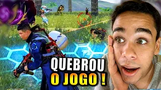 ESCUDO Ñ QUEBRA!?! CR7 Vs SQUAD | NOVO PERSONAGEM MAIS FORTE DO FREE FIRE