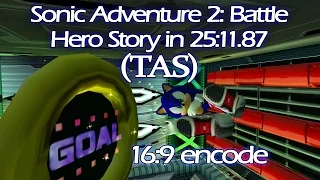 [HD 16:9] Sonic Adventure 2: Battle (TAS) - Hero Story in 25:11.87