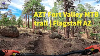 A fun xc trail | Mountain Biking AZT Fort Valley in Flagstaff Arizona