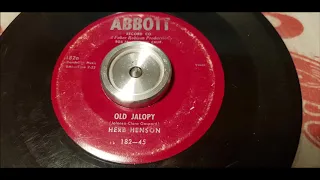 Herb Henson - Old Jalopy - 1955 Country - ABBOTT 182