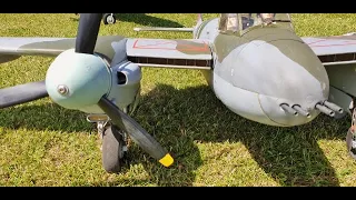 TEST FLIGHT - De HAVILAND MOSQUITO FIGHTER/BOMBER EP RC BRIAN TAYLOR PLAN BUILT TWIN - DEANO - 2019