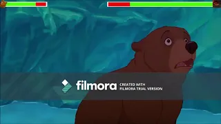 Brother Bear (2003) Denahi Chase Kenai with healthbars