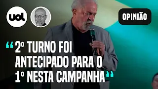 Josias: Não dá para cravar vitória de Lula no 1º turno; a 100 dias da eleição, margem é pequena