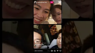 Live IG Instagram Ratchanok Intanon dan Pornpawee with Low Juan Shen, Ong Yew Sin, Teo Ee Yi di Bali