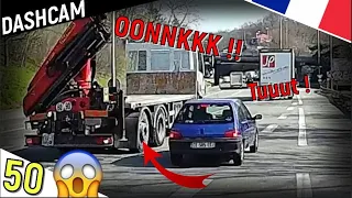 DASHCAM 50 / Il a failli mourir écrasé devant moi ! / He almost died crushed in front of me !