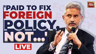 Jaishankar On India Today Conclave 2024 | Jaishanakr On India China Ties | India Today LIVE News