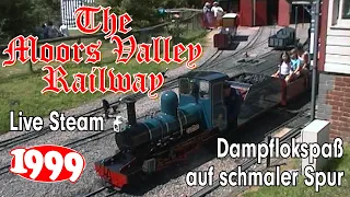 Moors Valley Railway 1999. Dorset. Live Steam. England. Dampflokomotiven. Gartenbahn. Parkeisenbahn