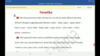 Qızıldan dəyərli qaydalar 1. Fonetika və vurğu