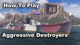 Kitakaze - How To Play Destroyers Aggressively