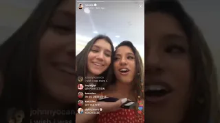 KENZIE ZIEGLER LIVESTREAM FROM HER MAKEUP LAUNCH- September 16 2018