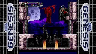 CASTLEVANIA: SYMPHONY OF THE NIGHT (Sega Mega Drive/Genesis) - [Demo] - HD Graphics & Stereo Sound