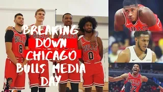 Breaking Down The Chicago Bulls Media Day! Can This Team Make The Playoffs?! #DemBulls